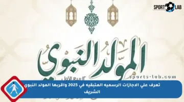 تعرف على الإجازات الرسمية المتبقية في 2025 وأقربها المولد النبوي الشريف